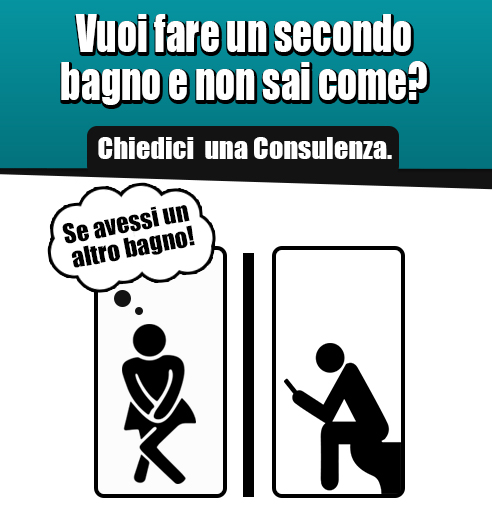 Sanitrit per un secondo bagno